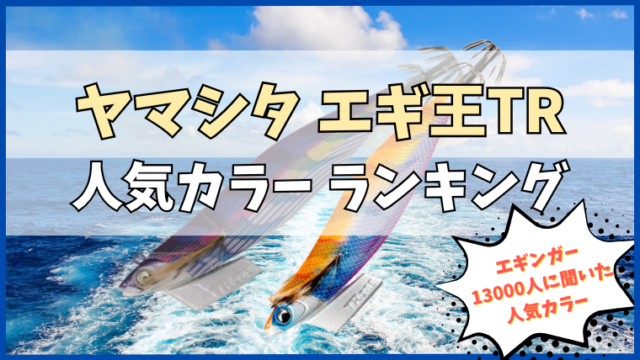 ティップラン専用エギ エギ王TR｜深場を狙うボートエギングのエギ
